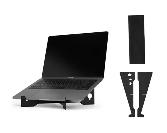 Soporte para elevar notebook. Metálico