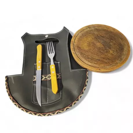 Set de asado kit. Para 1 persona