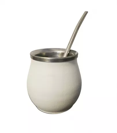 Mate acero inoxidable bombe