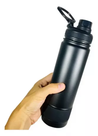 Botella metálica deportiva. 750cc