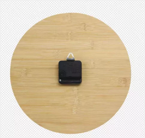 Reloj de pared de bamboo