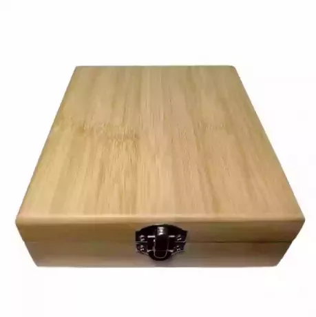 Set de vino caja de madera de bamboo