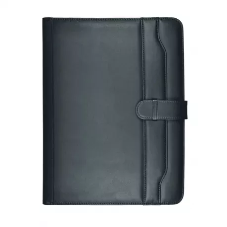Foto de Carpeta portfolio porta papeles eco cuero con prescinto
