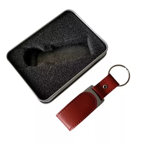 Foto de Pendrive Llavero cuerpo metal. 16GB