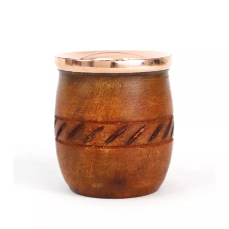 Foto de Mate algarrobo barril virola cobre