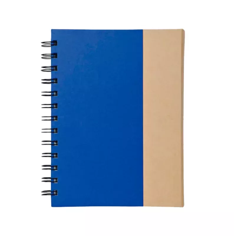 Cuaderno anotador ecologico con notas adhesivas