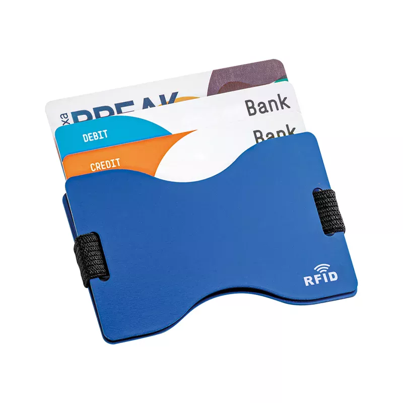 Porta Tarjetas Aluminio Rfid