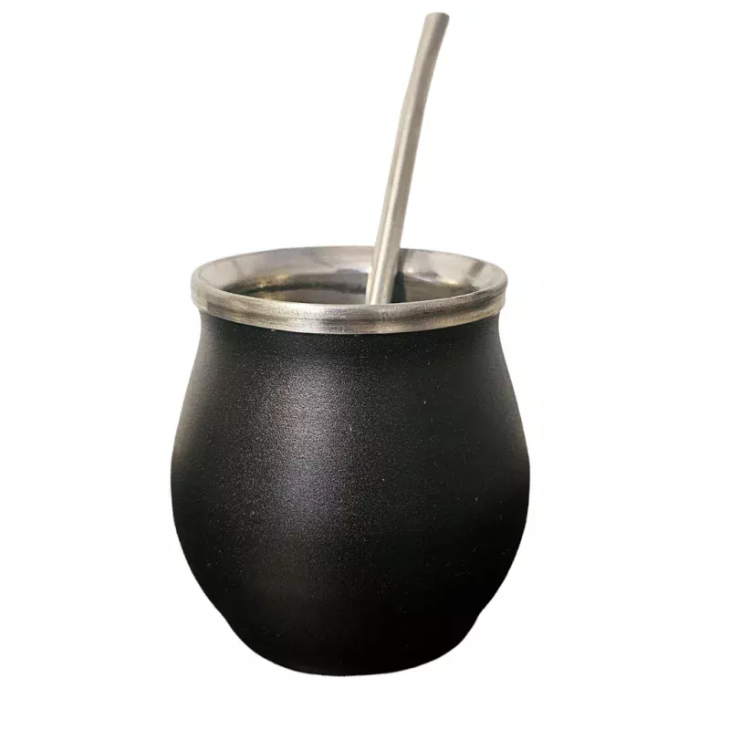 Mate acero inoxidable bombe