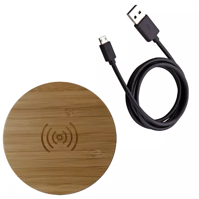Cargador inalámbrico. Bambu