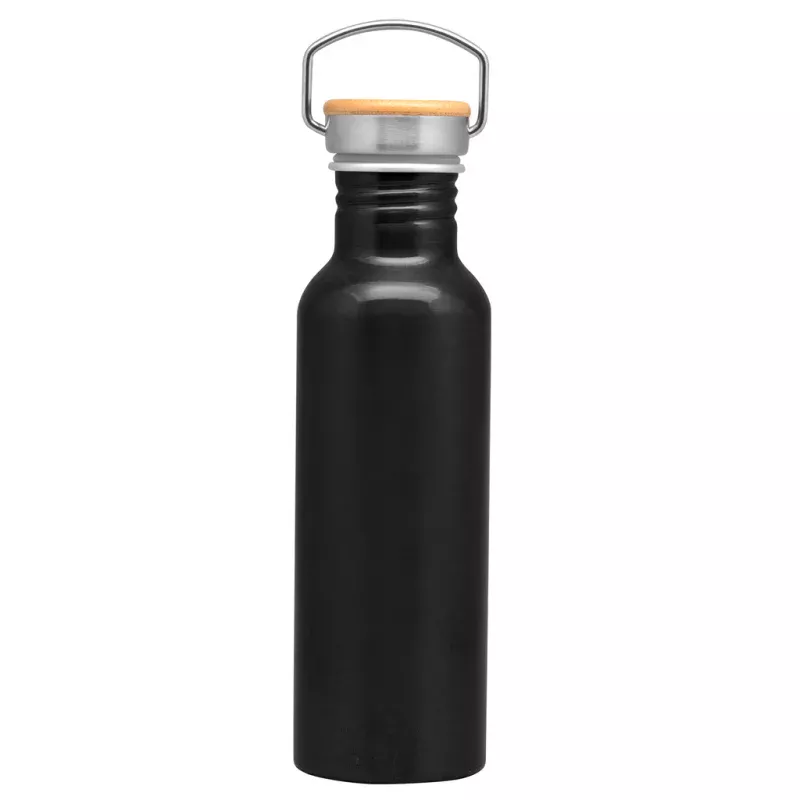 Botella deportiva tapa de bamboo